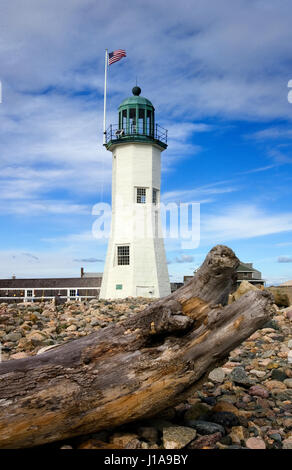 Luce Scituat - Scituate, Massachusetts, STATI UNITI D'AMERICA Foto Stock