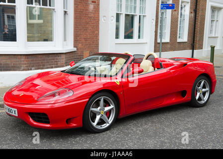 Ferrari 360 Spider Foto Stock