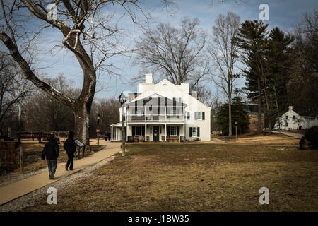 Centro Visitatori, Great Falls National Park, Potomac, Maryland Foto Stock