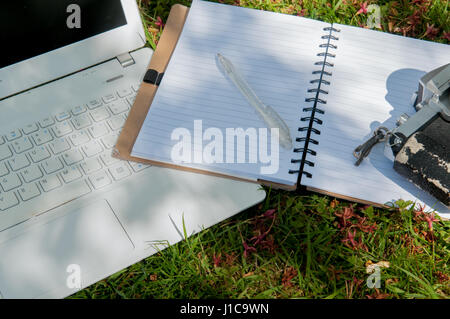 In stile vintage photo blog di sfondo o modello Foto Stock