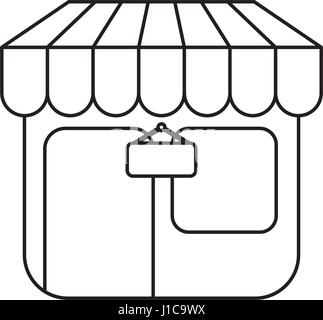 Negozio simbolo del negozio Illustrazione Vettoriale