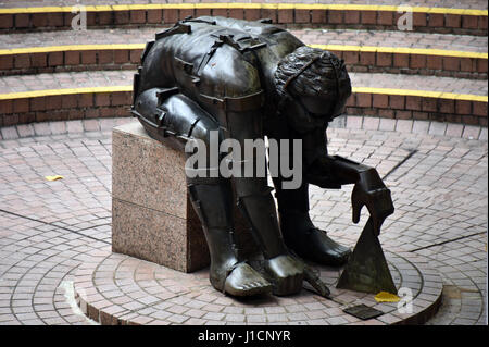 Statue al Parco di Kowloon, Hong Kong Foto Stock