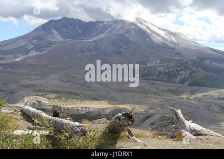 Monte St Helens viste, nello Stato di Washington, USA Foto Stock