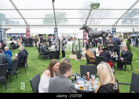 Famosa, cavallo, Red Rum,statua,Red Rum giardino,Grand National,l'Aintree,Liverpool, Merseyside,l'Inghilterra,città,Nord,Nord,l'Inghilterra,inglese,UK.,U.K.,Gran Bretagna,GB Foto Stock