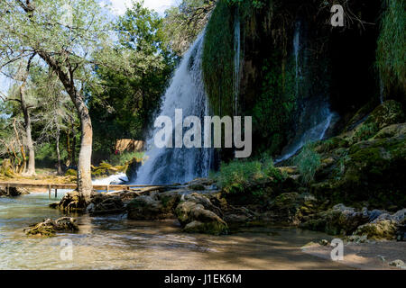 Cascate di Kravice in Bosnia ed Erzegovina Foto Stock