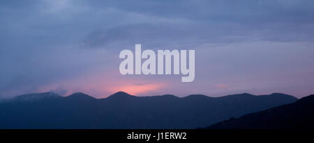 Tramonto a Arraial do Cabo Porto di Rio de Janeiro, Brasile Foto Stock