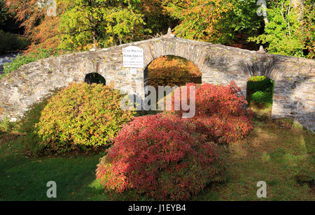 Situato sull'Isola di Inchbuie fu il luogo di sepoltura del Clan MacNab, villaggio di Killin, Scozia, Europa Foto Stock