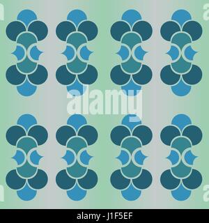 Modello senza giunture di fiori tradizione fashion design pattern piastrella nessun auto pattern 100 percento regolati manualmente basta trascinare in campioni di voi e utilizzare e Illustrazione Vettoriale