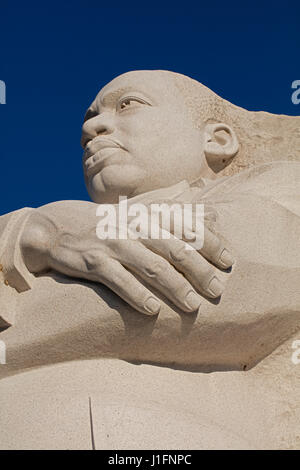 Martin Luther King Jr monumento. Washington DC. Foto Stock