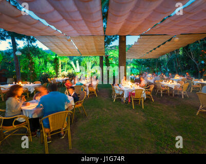 Hotel Punta Sur, Tarifa, Cadice, Andalusia, Spagna meridionale. Foto Stock