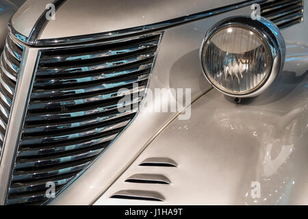 1939 Lancia Astura. Museo dell'automobile di Malaga, Spagna. Foto Stock