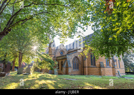 La Chiesa del Santo Sepolcro a Northampton in Inghilterra.. Foto Stock