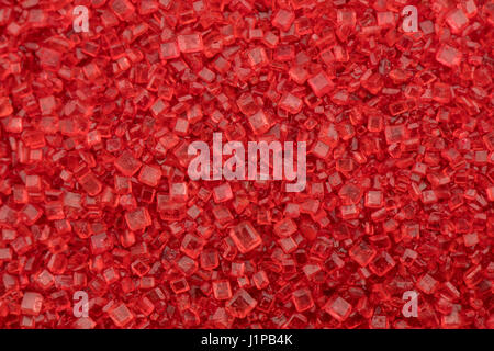 Lo zucchero rosso Close Up Macro Medium Shot Foto Stock