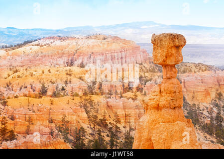 Le splendide montagne di Bruce Canyon nello stato dello Utah, Stati Uniti d'America Foto Stock