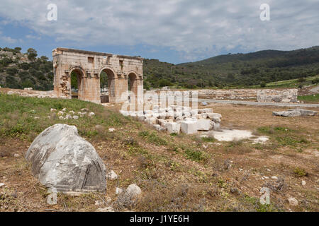 Arco di modesto a Patara Foto Stock