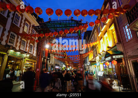 Chinatown, Londra Foto Stock
