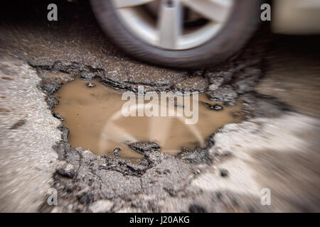 Grandi buche a Montreal, Canada. Foto Stock