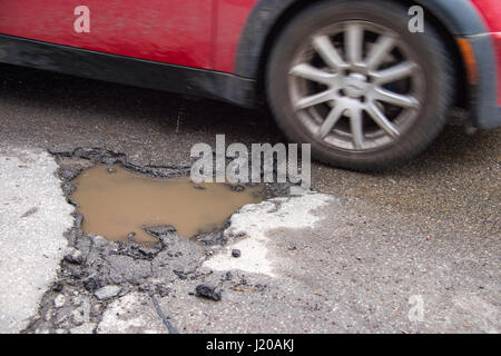 Grandi buche a Montreal, Canada. Foto Stock