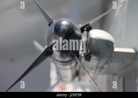 Abstract Missile su Jet Foto Stock