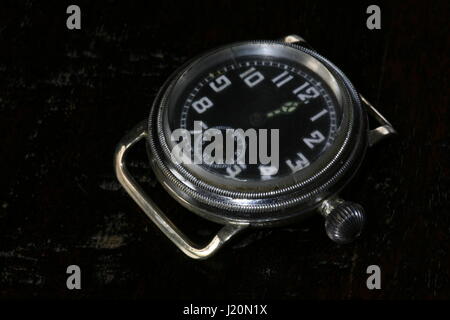 I piloti vintage orologi da polso Foto Stock