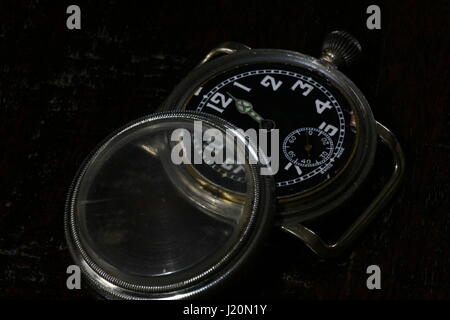 I piloti vintage orologi da polso Foto Stock