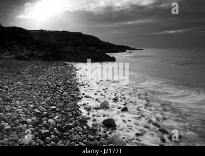 Fotografia di © Jamie Callister. Faro Penmon, Anglesey, Galles del Nord, 21 aprile 2017. Foto Stock