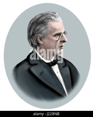 William Butler Yeats, 1865-1939, poeta irlandese Foto Stock