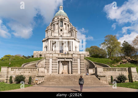 Ashton Memorial Williamson Park Lancaster. Foto Stock