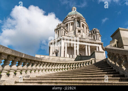 Ashton Memorial Williamson Park Lancaster. Foto Stock