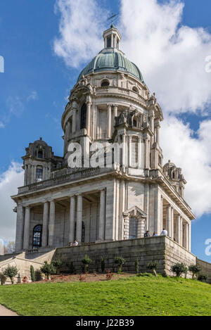 Ashton Memorial Williamson Park Lancaster. Foto Stock