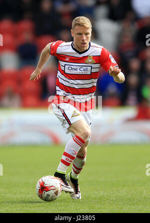 Doncaster Rovers' Craig Alcock Foto Stock