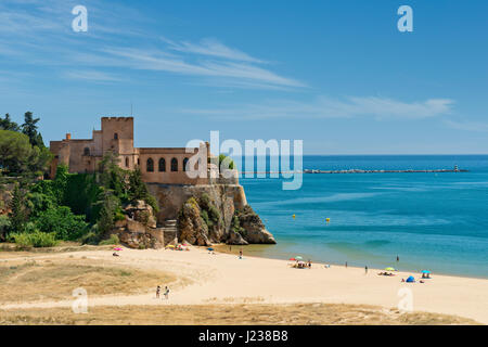 Il Portogallo, Algarve, il Forte de Sao Joao, Ferragudo Foto Stock