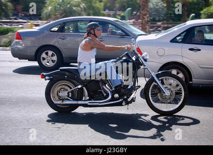 Moto personalizzate in Las Vegas, Nevada, STATI UNITI D'AMERICA Foto Stock