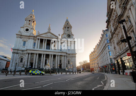 London St. Paul Cathedral Regno Unito Foto Stock