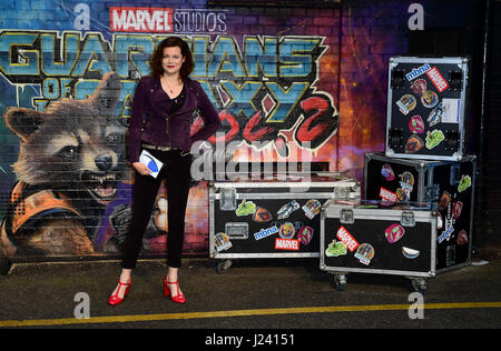 Jasmine Guinness che frequentano la premiere europeo dei guardiani della galassia Vol. 2 tenuto presso la Eventim Apollo, Londra. Stampa foto di associazione. Picture Data: lunedì 24 aprile, 2017. Vedere PA storia SHOWBIZ Galaxy. Foto di credito dovrebbe leggere: Ian West/PA FILO Foto Stock