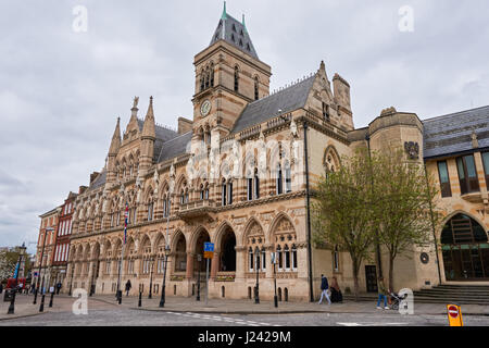 Northampton Guildhall a Northampton in Inghilterra, Regno Unito Regno Unito Foto Stock