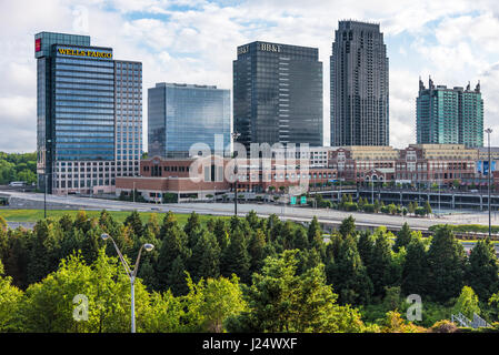 Atlantic Station in Atlanta, Georgia, Stati Uniti d'America. Foto Stock