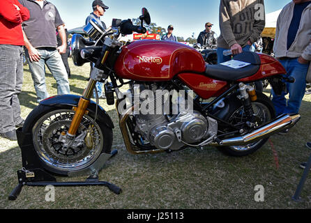 Norton Commando 961 sport motocicletta basato sul vecchio Norton Commando Foto Stock