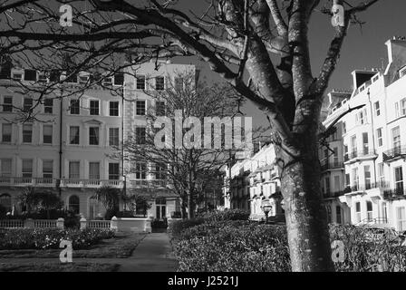 Warrior Square, St Leonards on Sea, Hastings, East Sussex Regno Unito Foto Stock