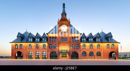 Ferrovia Centrale del New Jersey, Liberty State Park - New York Foto Stock