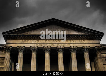 La fantastica architettura fotografato in Liverpool England Regno Unito Foto Stock