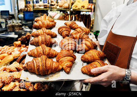 Dolore panificio, Parigi 18th, Francia Foto Stock