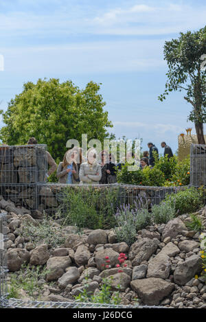 Giardino radicipura visualizza Foto Stock