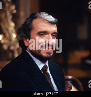 Italienischer Opernsänger Ruggero Raimondi, Deutschland 1980er Jahre. L'italiano cantante lirico Ruggero Raimondi, Germania degli anni ottanta. Foto Stock