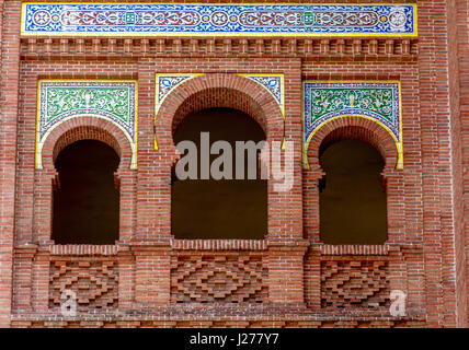 Las Ventas, corride anello in Spagna Foto Stock