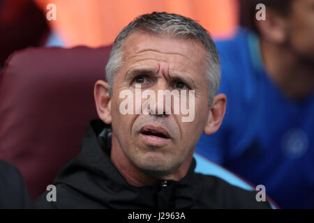Birmingham City Il portiere coach Kevin Hitchcock Foto Stock