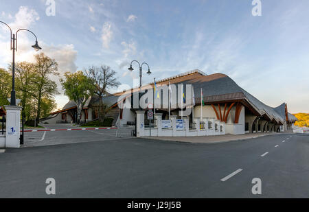 Calcio Puskas academy di Felcsut, villaggio del primo ministro ungherese, Viktor Orban Foto Stock