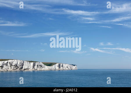 Le Bianche Scogliere di Dover, Kent Foto Stock