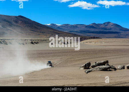 Bolivia, Departamento de Potosí, Sur Lípez, Montana Colorada (5500 m) Foto Stock