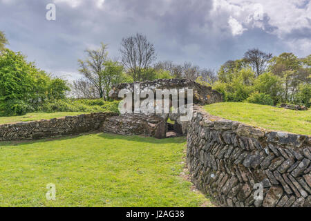 Tinkinswood sepoltura camera Foto Stock